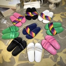발렌시아가 2019 SS 캐릭터 로고 커플 슬리퍼
