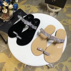 쥬세페 자노티 2019 SS 리본 큐빅 여성 쪼리