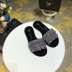 쥬세페 자노티 2019 SS 진주 큐빅 여성 슬리퍼