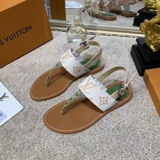 루이비통 2019 SS 모노그램 벨트버클 여성 쪼리