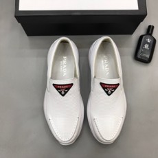 프라다 2019 SS 삼각패치 스티치 남성 슈즈