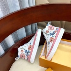 루이비통 2019 SS 플라워 투톤 하이탑 여성 슈즈