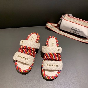 샤넬 2019 SS 퀼팅 꼬임 여성 샌들