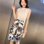 디올 2019 SS 민소매 블라우스 캐릭터 스커트 여성 세트