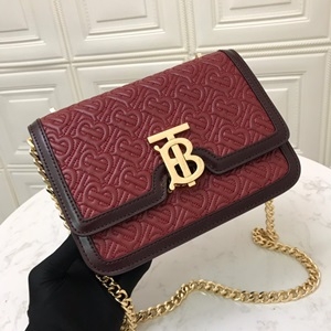 버버리 2019 SS 로고 금속버클 체인 숄더백