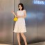디올 2019 SS 스트라이프 투톤 여성 원피스