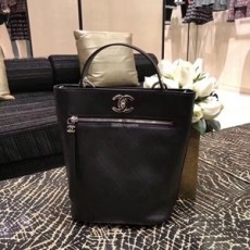 샤넬 2019 SS 지퍼 퀄팅 체인 토트 크로스백