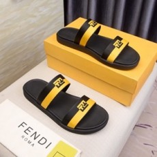 펜디 2019 SS 투톤 로고 남성 샌들