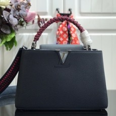 루이비통 2019 SS 스티치 블랙버건디 카푸신 M55083
