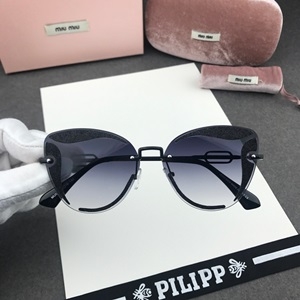 미우미우 2019 SS 캐릭터 펄 로고 여성 선글라스