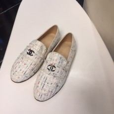 샤넬 2019 SS 트위드 로고 여성 슈즈