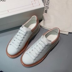 알렉산더 맥퀸 2019 SS 신형 오버솔 핑크 커플 슈즈