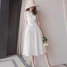 발렌티노 2019 SS 레이스 리본 하객룩 여성 원피스