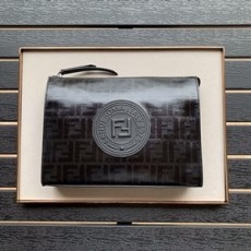 펜디 2019 SS FF 패치로고 지퍼 클러치백