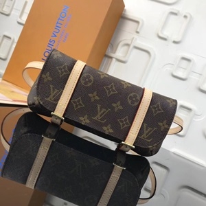 루이비통 2019 SS 모노그램 포쉐 말레이루 웨스트 레더 클러치 힙색백 M51159