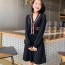 구찌 2019 SS 줄무늬 GG로고 데일리룩 여성 원피스