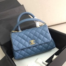 샤넬 2019 SS 캐비어 코코 핸들백 토트백 미러급
