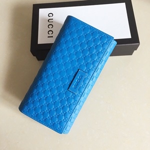 구찌 2019 SS 마이크로시마 2단 똑딱이 장지갑 449393