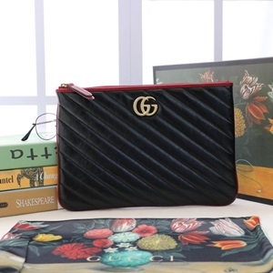 구찌 2019 SS GG 마몬트 마틀라세 클러치백 573814