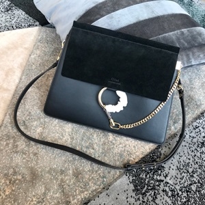 끌로에 2019 SS 파예 스웨이드 토트백 커스텀