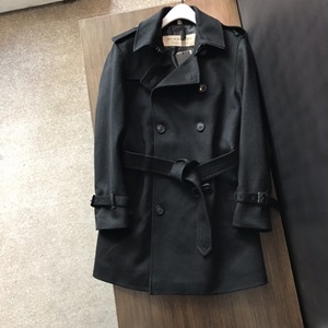 버버리 2019 SS 캐시미어 벨트 남성 롱코트