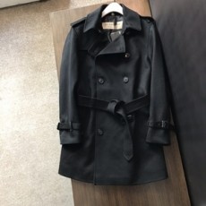 버버리 2019 SS 캐시미어 벨트 남성 롱코트