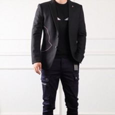 몽클레어 2019 SS 로고 캐시미어 남성 자켓