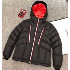 몽클레어 2019 SS 지퍼장식 후드 삼선 남성 패딩