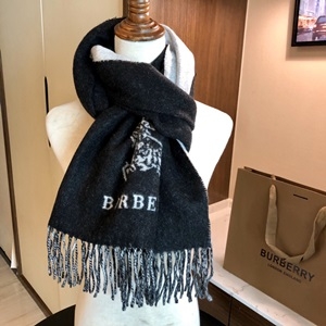 버버리 2019 SS 투톤 태슬 로고 남여공용 머플러