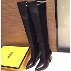 펜디 2020 SS 투톤 하이힐 여성 롱부츠
