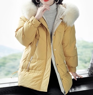 버버리 2020 SS 여우퍼 끈장식 여성 반패딩
