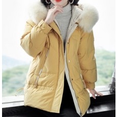 버버리 2020 SS 여우퍼 끈장식 여성 반패딩