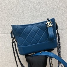 샤넬 2020 SS 가브리엘 블루 호보백 커스텀