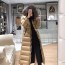 몽클레어 2020 SS 여우퍼 퀄팅 여성 롱패딩