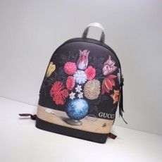구찌 2020 SS GG 플라워 프린트 백팩 419584