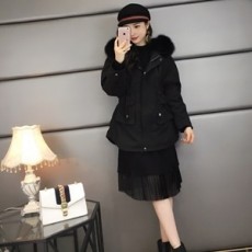 디올 2020 SS 여우퍼 끈장식 포켓벨트 여성 자켓