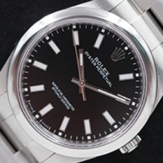 Rolex Oyster Perpetual Black Dial 39mm - 로렉스 오이스터 퍼페츄얼 39mm 타임온리