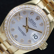 Rolex Lady Datejust Gold and Steel Index Dia New 28mm - 롤렉스 데이져스트 여성용 신형 28mm