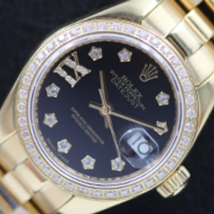 Rolex Lady Datejust Gold and Steel Index Dia New 28mm - 롤렉스 데이져스트 여성용 신형 28mm