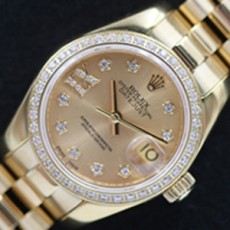 Rolex Lady Datejust Gold and Steel Index Dia New 28mm - 롤렉스 데이져스트 여성용 신형 28mm