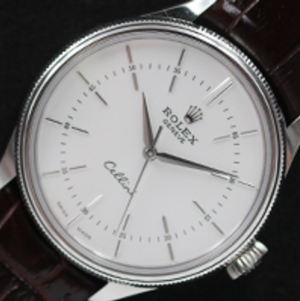 Rolex Cellini Time 50609 White Dial - 롤렉스 셀리니 타임 오토메틱 화이트다이얼