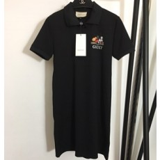 구찌 2020 SS 미키마우스 카라 여성 반팔티
