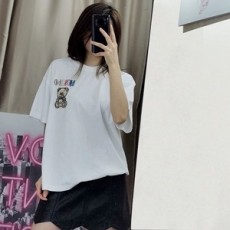 모스키노 2020 SS 곰돌이 로고 여성 반팔티