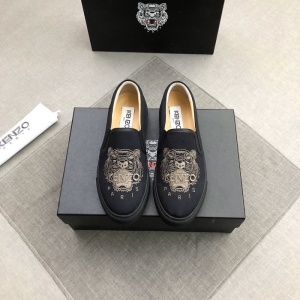 겐조 2020 SS 타이거 자수 블랙 남성 슈즈