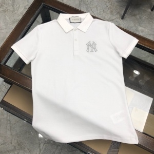 구찌 2020 SS 캐릭터 로고 카라 남성 반팔티