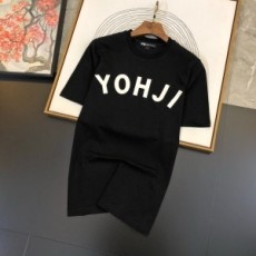 Y-3 2020 SS 프린팅 로고 남성 반팔티