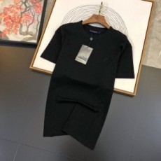 루이비통 2020 SS 캐릭터 자수 로고 남성 반팔티