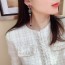 샤넬 2020 SS 까멜리아 CC로고 귀걸이