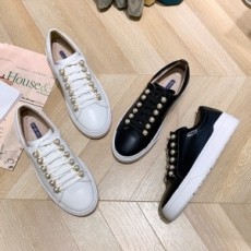 스튜어트 와이츠먼 2020 SS 진주장식 여성 슈즈