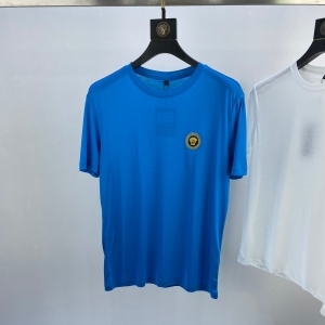 베르사체 2020 SS 캐릭터 자수 남성 반팔티